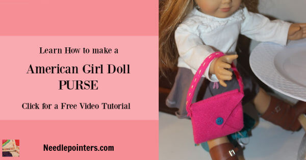 18 inch doll purse