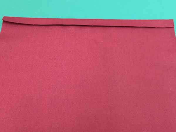 Blind Hem Stitch Tutorial - Fold Raw Edge Under