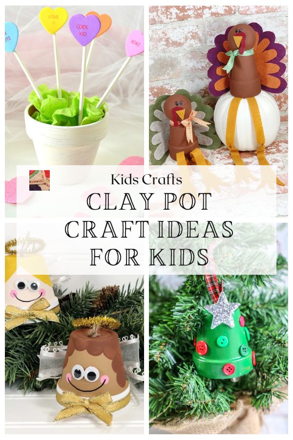 Clay Pot Craft Ideas for Kids