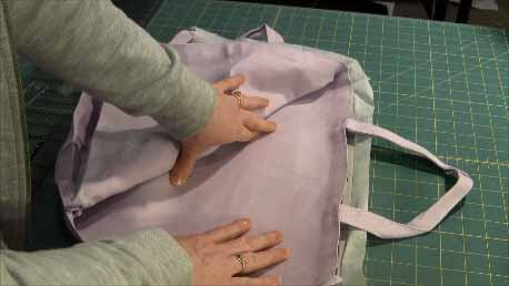Machine Embroidered Tote Bag