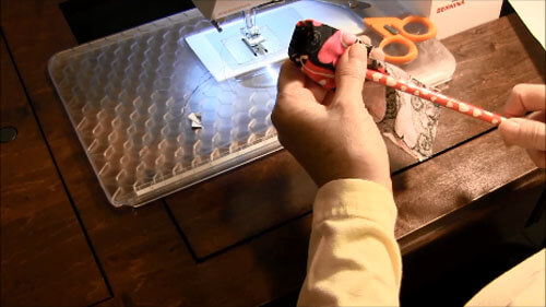 Fabric Bookmark Tutorial - Turn