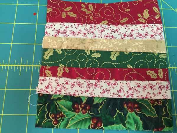 Fabric Christmas Tree Ornament