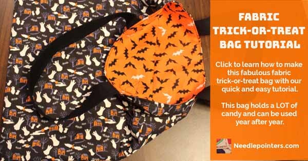 Fabric Trick-or-Treat Bag - Facebook