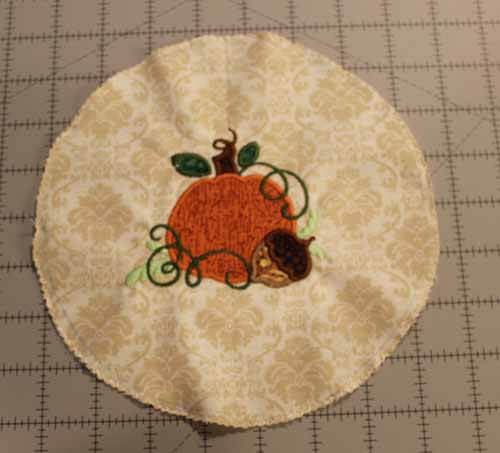 Fall Hoop Embroidery Decor