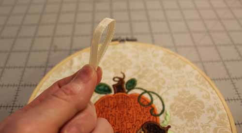 Fall Hoop Embroidery Decor