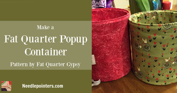 Fat Quarter Pop Up Basket Facebook ad