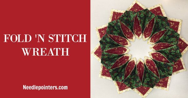 Holiday Fold'n Stitch Wreath - Facebook