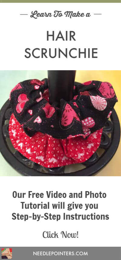 Hair Scrunchie Tutorial - Pin 2