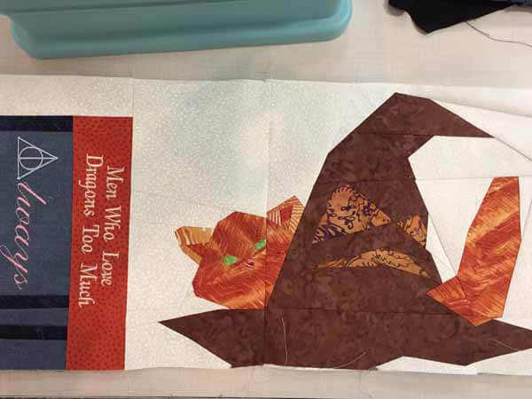 Paper Pieced Pattern - Harry Potter Block 2