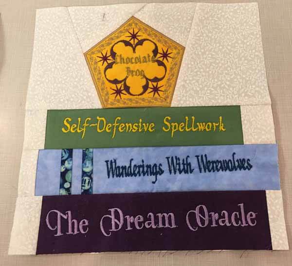 Paper Pieced Pattern - Harry Potter Block 3