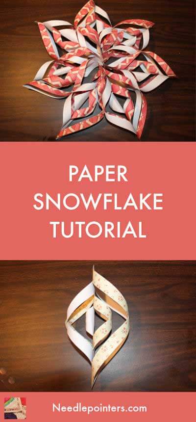 Paper Snowflake Tutorial - pin