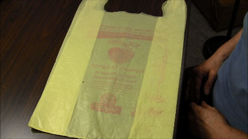 Plastic Bag Yarn Tutorial - Flatten Bags