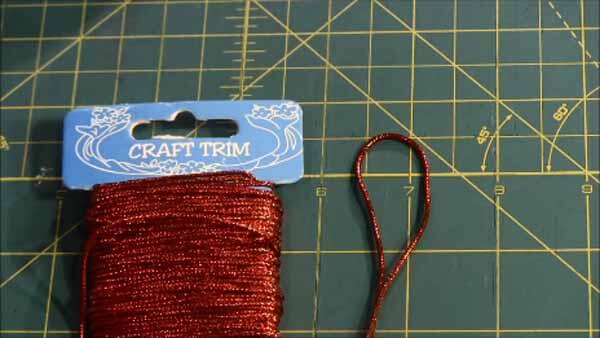 Snowman Tea Light Ornament - Cording