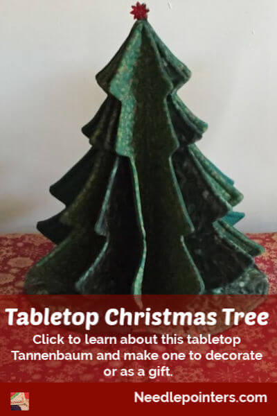 Tabletop Christmas Tree - pin