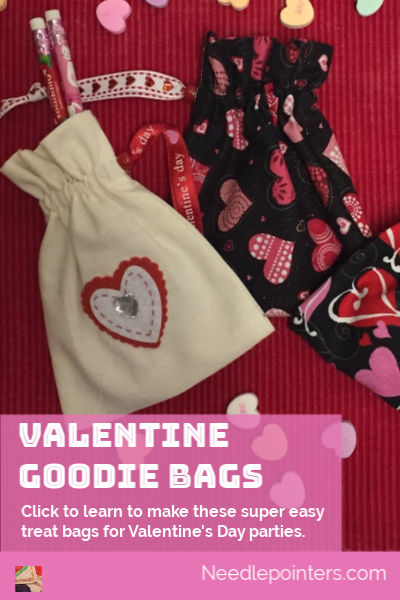 Valentine Goodie Bags Tutorial - pin