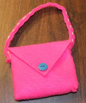 18 inch doll purse