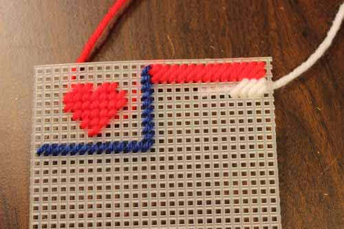 Patriotic Flag Coaster - Part 2