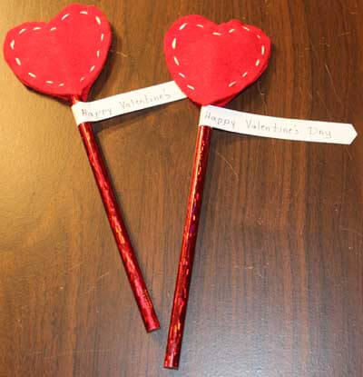 Heart Pencil Topper