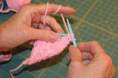 Knit Bamboo Stitch
