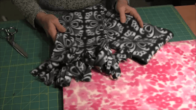 Fleece Fringed Scarf