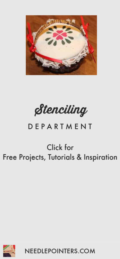 Stenciling Department Logo