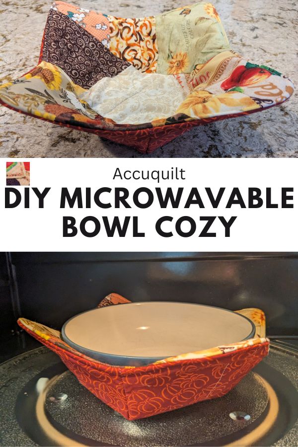 How to make an embroidered bowl cozy
