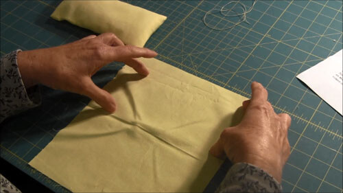 Doll Bed Pillow Tutorial Measuring