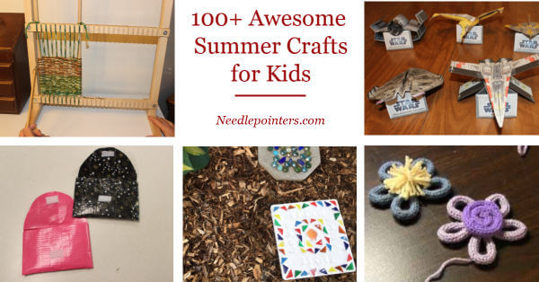 101 Awesome Summer Crafts for Kids - pin