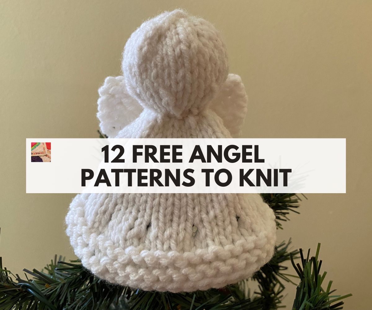 Knitting Machine Sitting Angel Pattern 