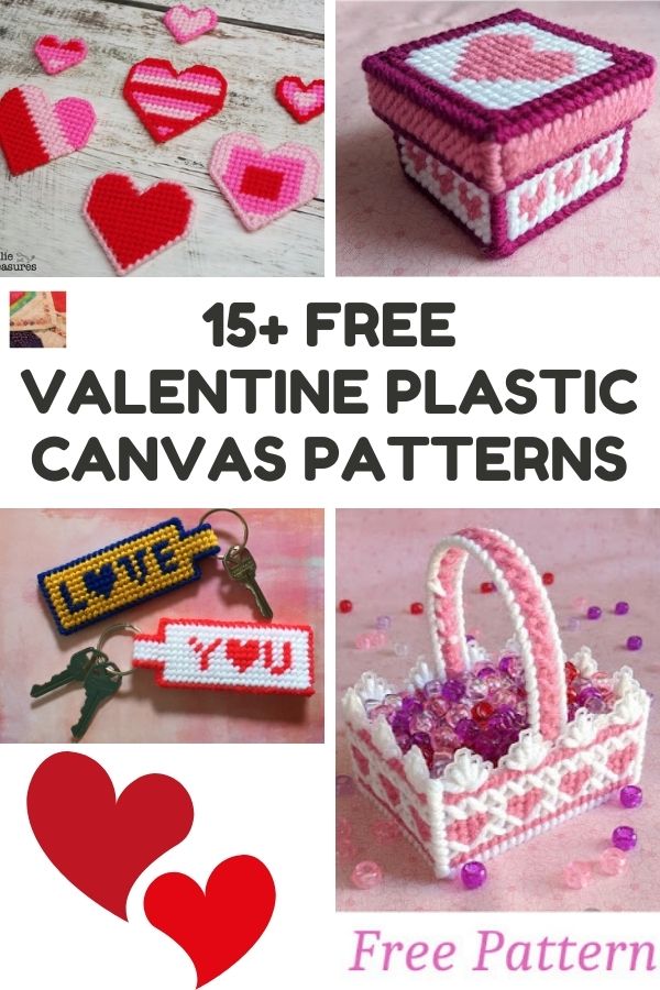 15+ Free Plastic Canvas Valentine Patterns
