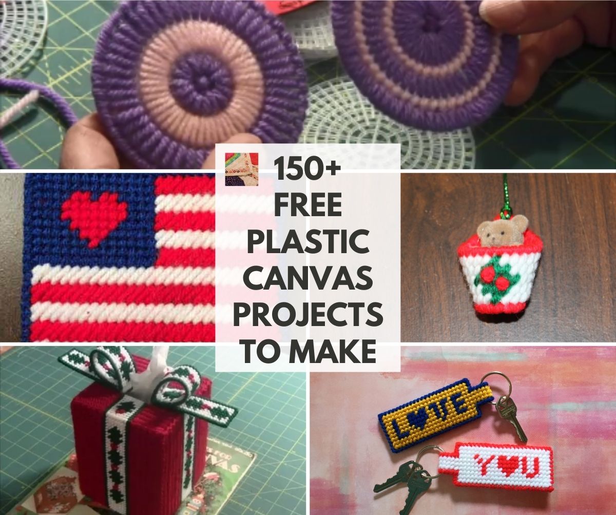 Over 150 Free Plastic Canvas Patterns and Projects