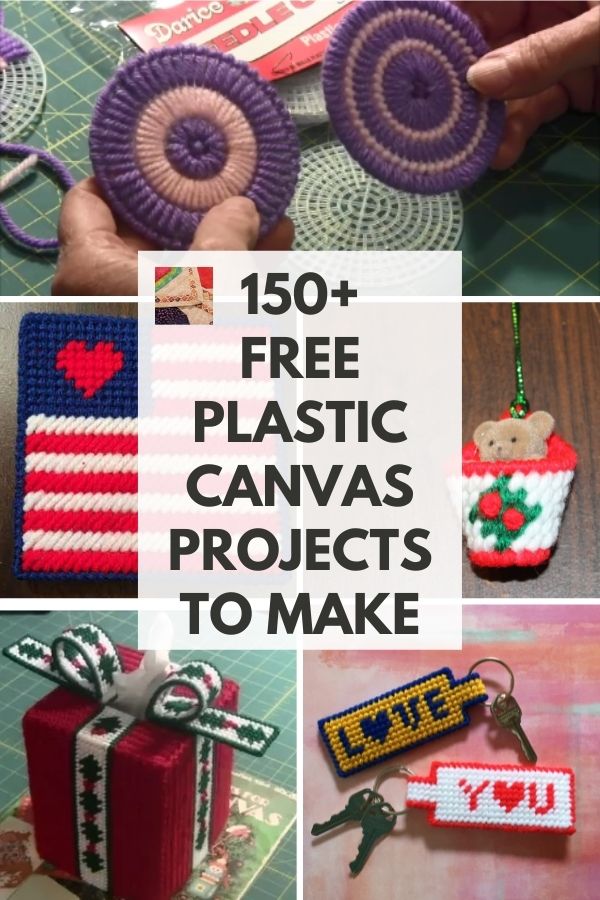 Over 150 Free Plastic Canvas Patterns and Projects