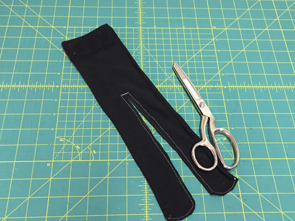 18-inch Doll Simple Tights Tutorial Cut Seam Open