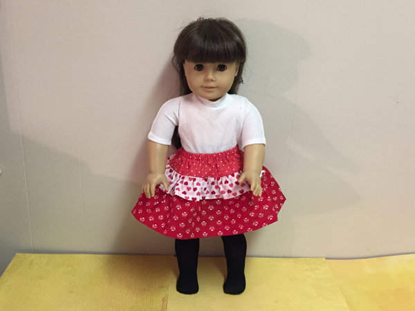 How to Make Doll Clothes - 18-inch Doll Simple Tights Tutorial