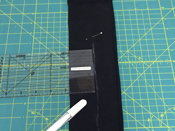 18-inch Doll Simple Tights Tutorial Mark Line In Center