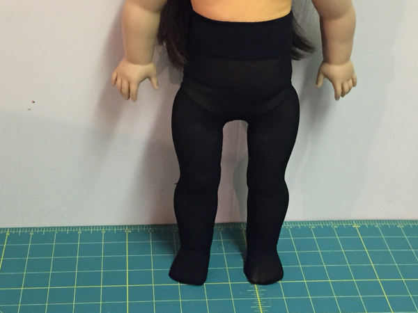 18-inch Doll Simple Tights Tutorial Try On Your Doll