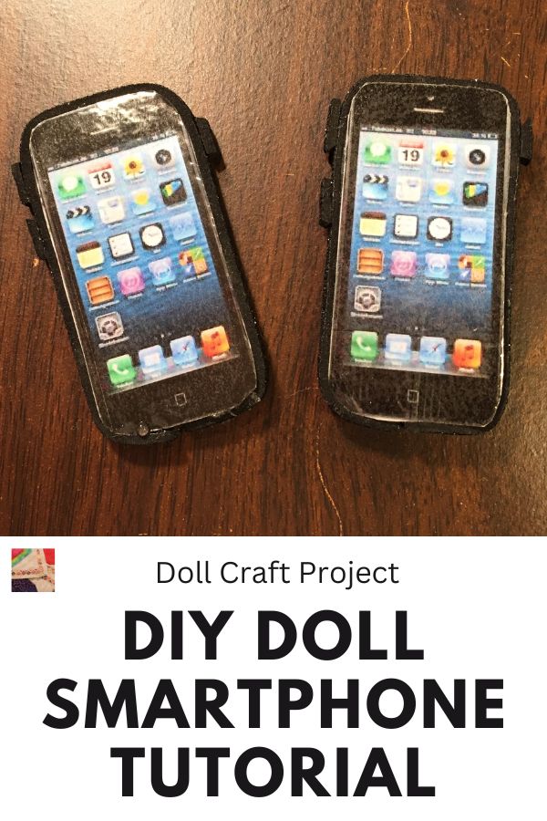 Doll Smartphone Tutorial - pin