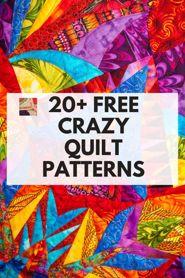 Free Crazy Quilting and Crazy Patchwork Patterns