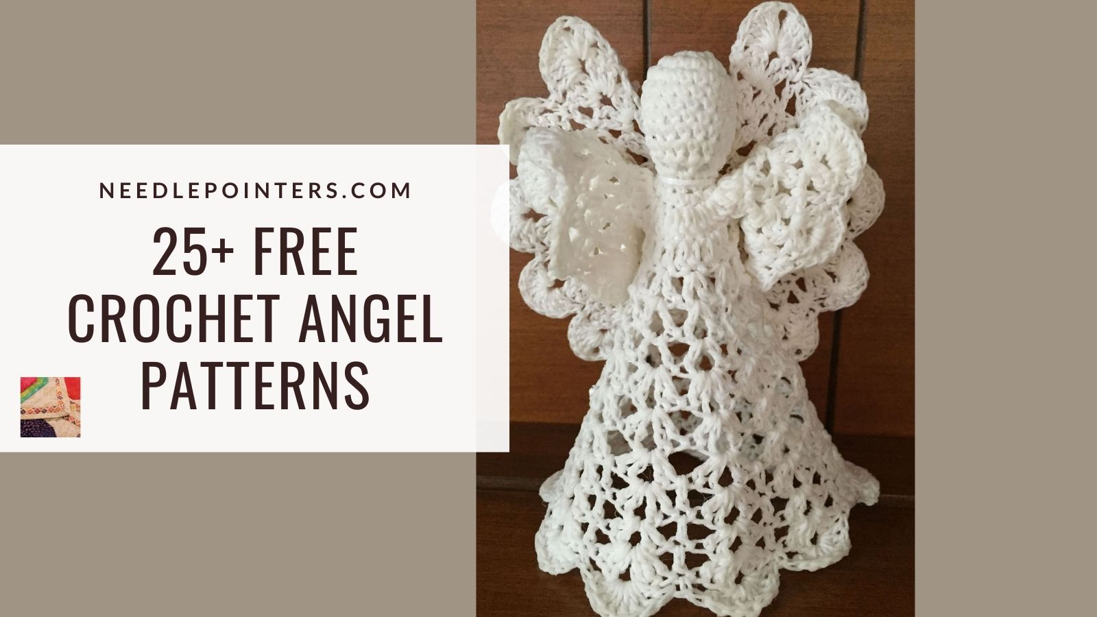 Hummingbird Ekspedient plyndringer 25+ Free Crochet Angel Patterns | Needlepointers.com