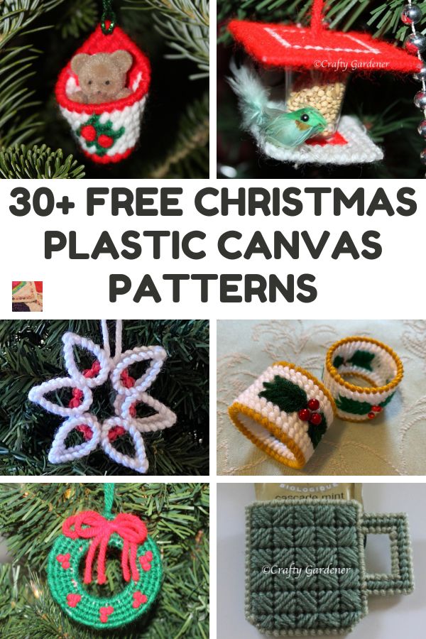 Free Christmas Plastic Canvas Patterns