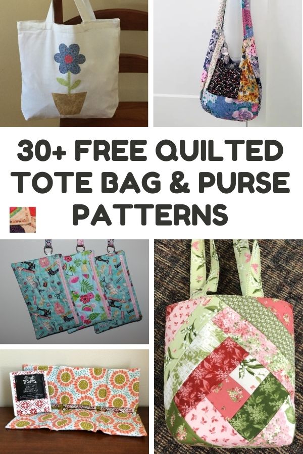 Free Quilted Tote Bags and Purse Patterns