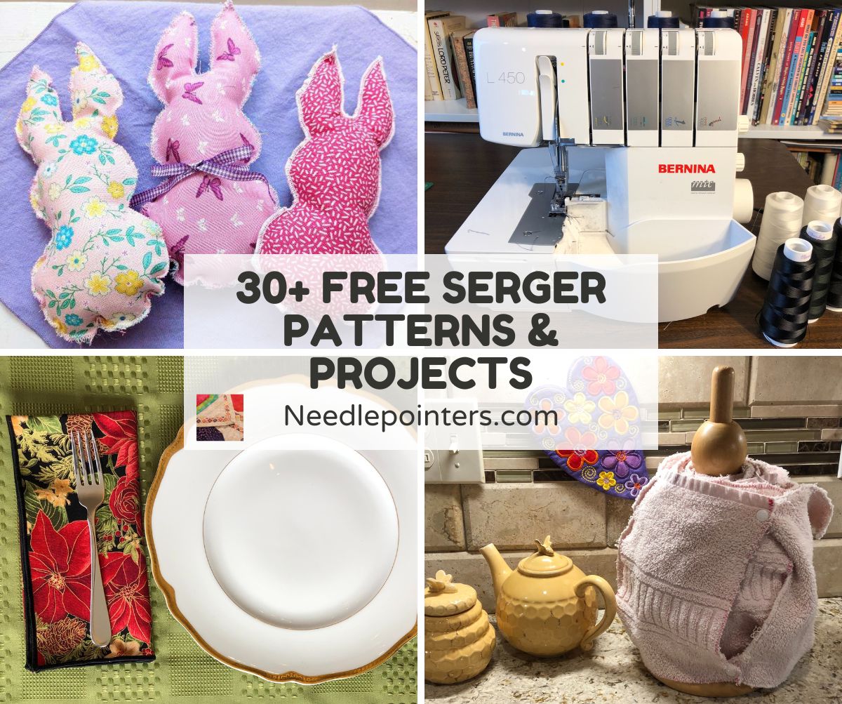 Over 30 Free Serger Patterns and Projects
