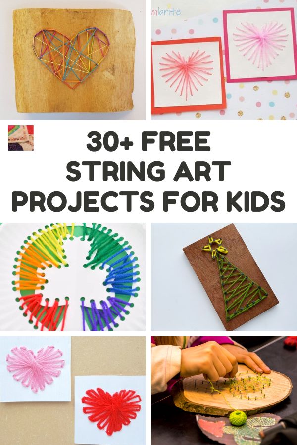 DIY String Art Ideas for Kids