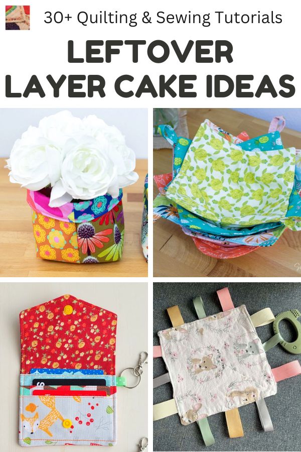 Project Ideas for Leftover Layer Cake Squares