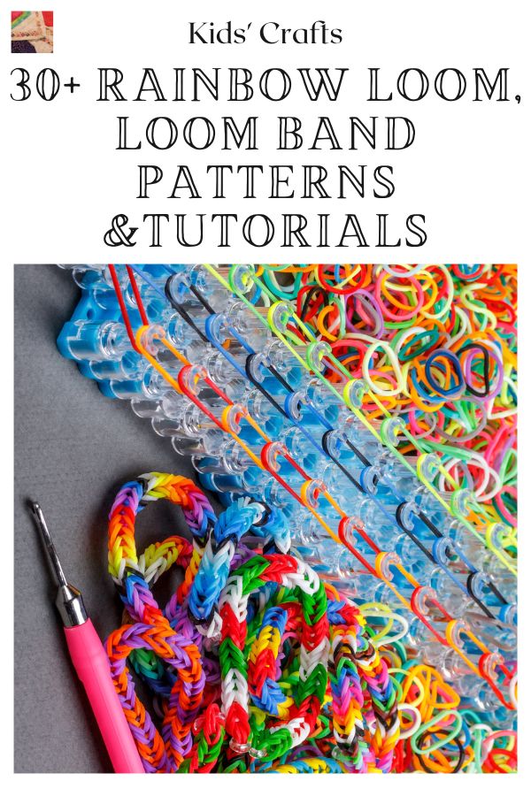 Rainbow Loom & Loom Band Patterns and Tutorials