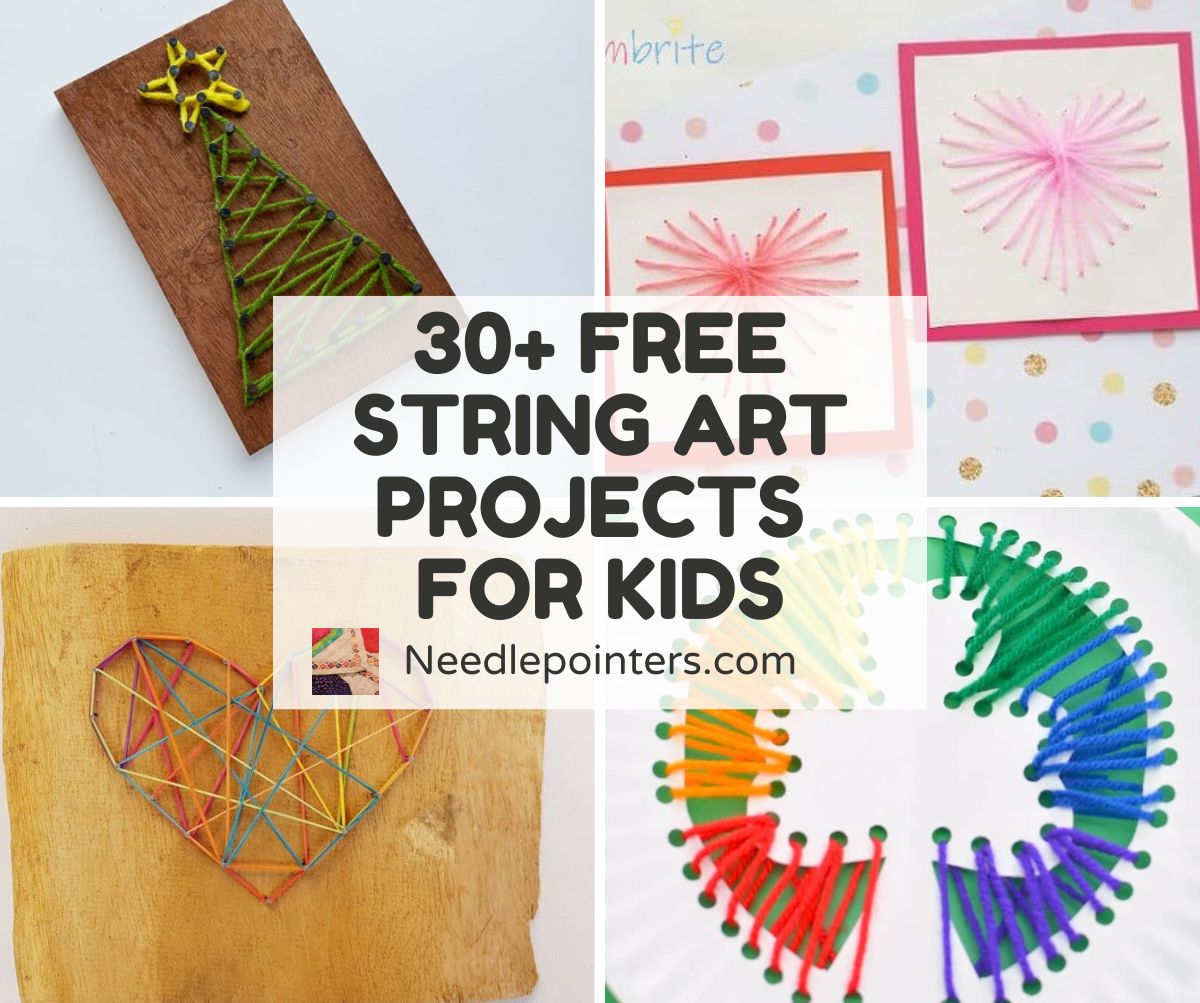 Geometric String art - DIY , Crafts for Adults, String Art Crafting 