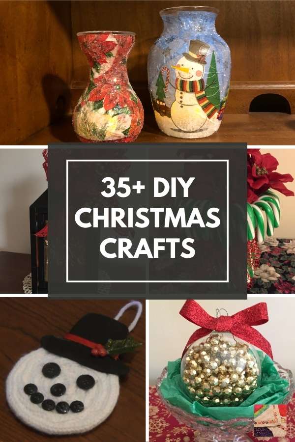 35+ Christmas Crafts for the Whole Family - pin