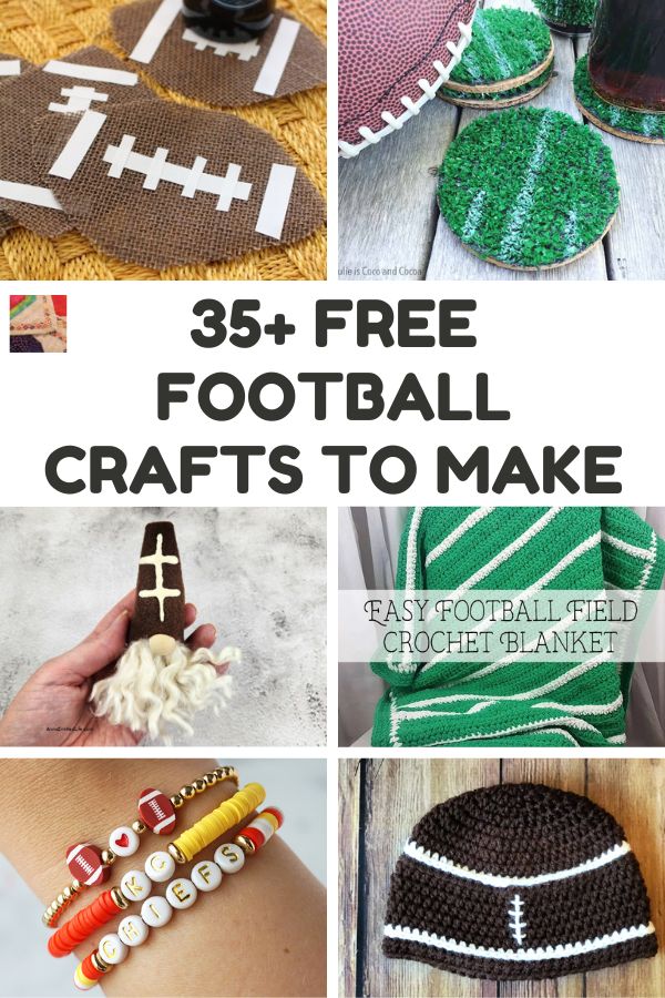 Football Crafts to Make (DIY Sports Crafts)