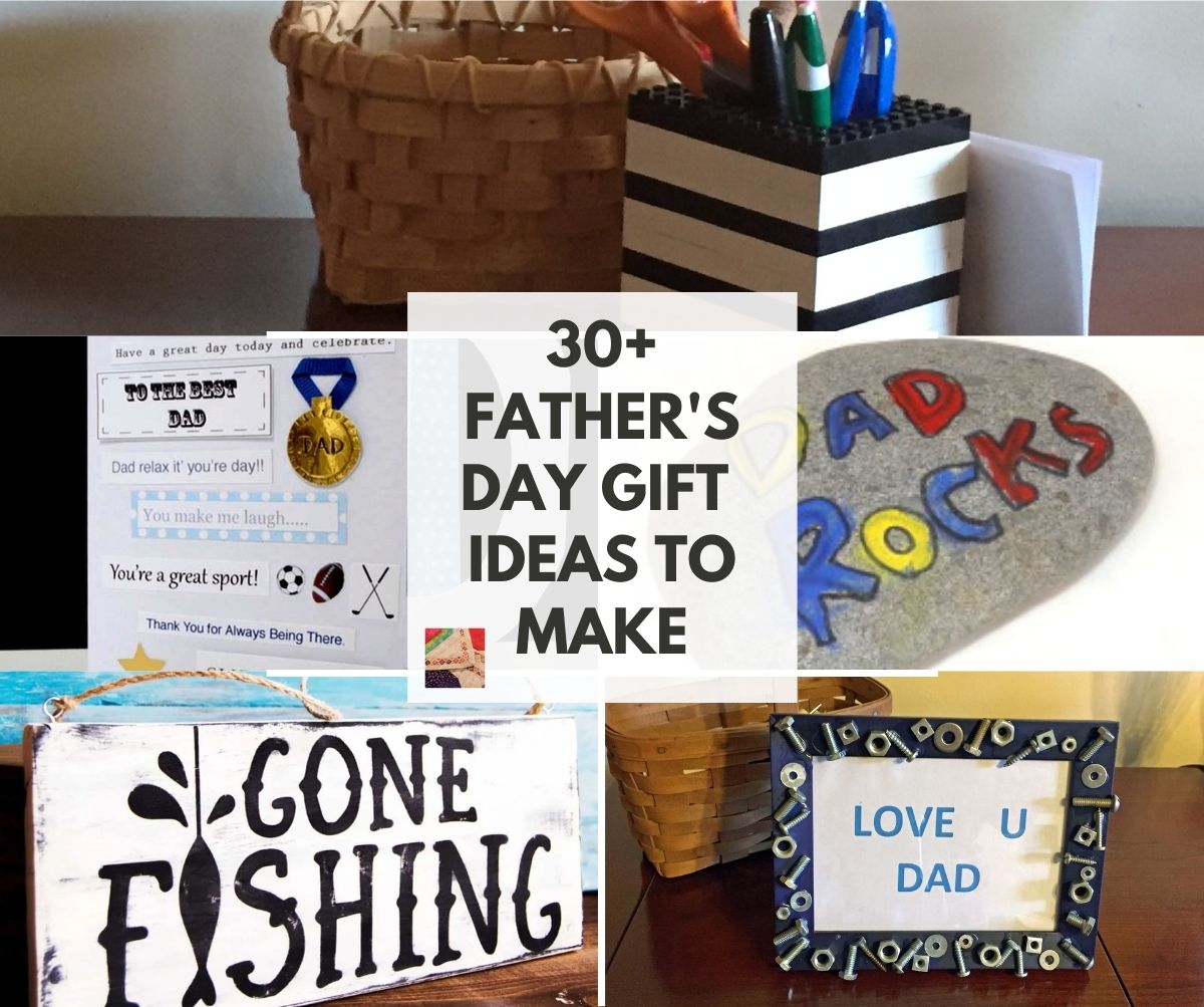 Got a dad or grandpa that loves fishing AND your kids? We've got two  different fish-themed gift ideas. Our handprint kit turns your littl