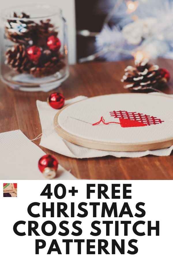 40+ Free Christmas Cross Stitch Patterns and Projects